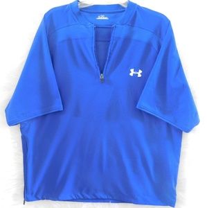 Under armour mens short sleeve wind breaker